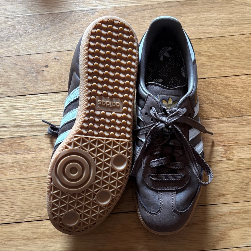 adidas Brown Leather Sambas